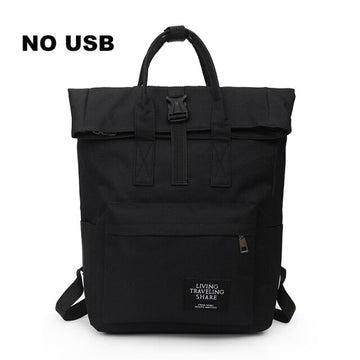 Backpack Women Leisure Back Pack Korean Ladies Knapsack Casual Travel Bags School Girls Classic Bagpack Laptop bag